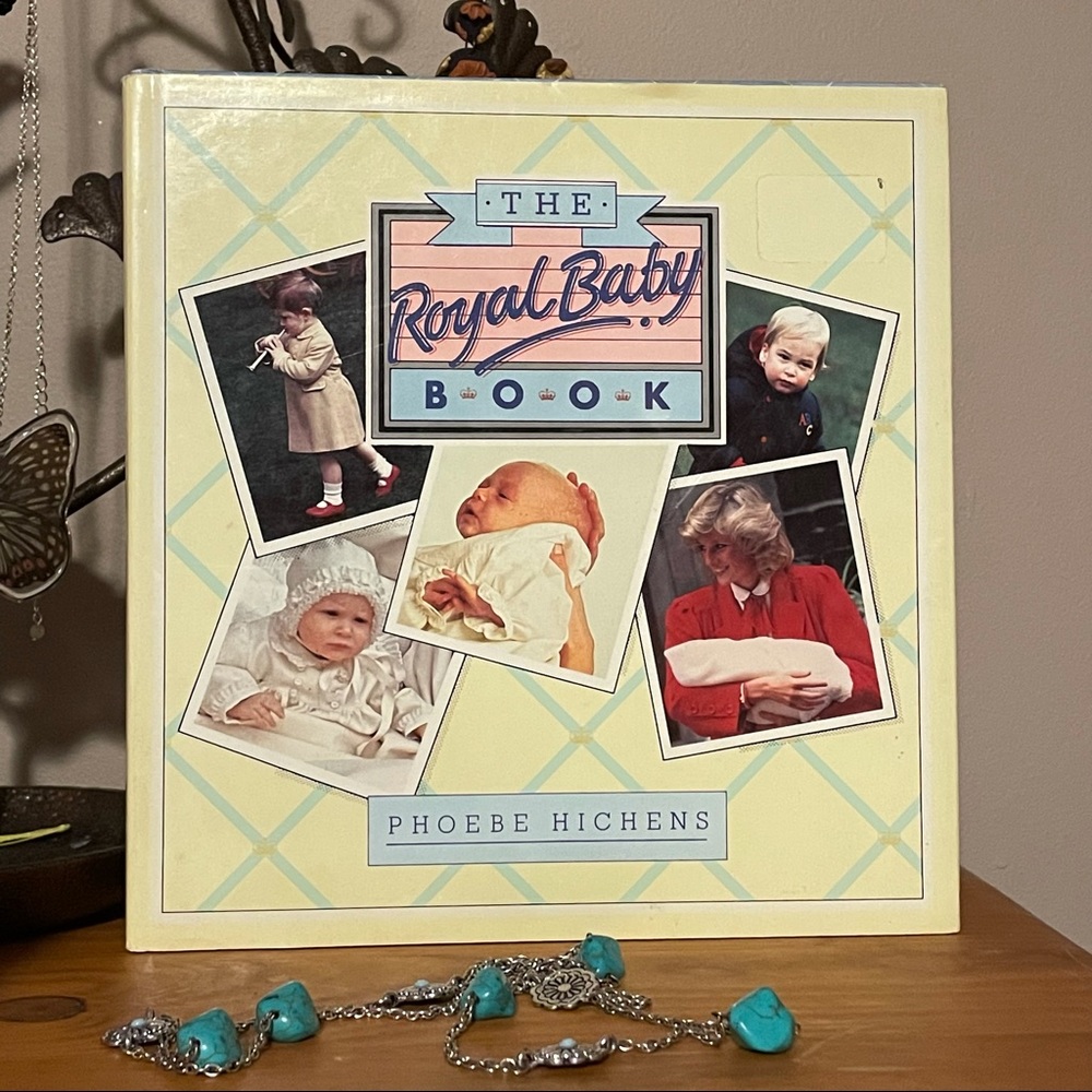 VINTAGE The Royal Baby Book Hardcover Album Book